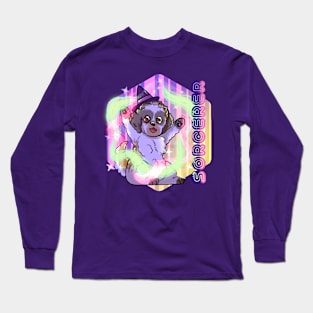 Dungeons and Dragons sorcerer dog Long Sleeve T-Shirt